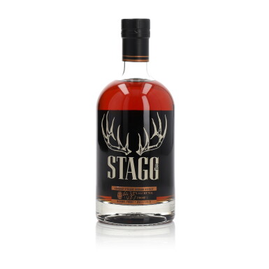 View full screen - View 1 of Lot 315. Stagg Jr 128.7 Proof NV (1 BT 75cl).