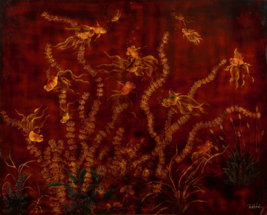 View full screen - View 1 of Lot 4507. Goldfish | 金魚.
