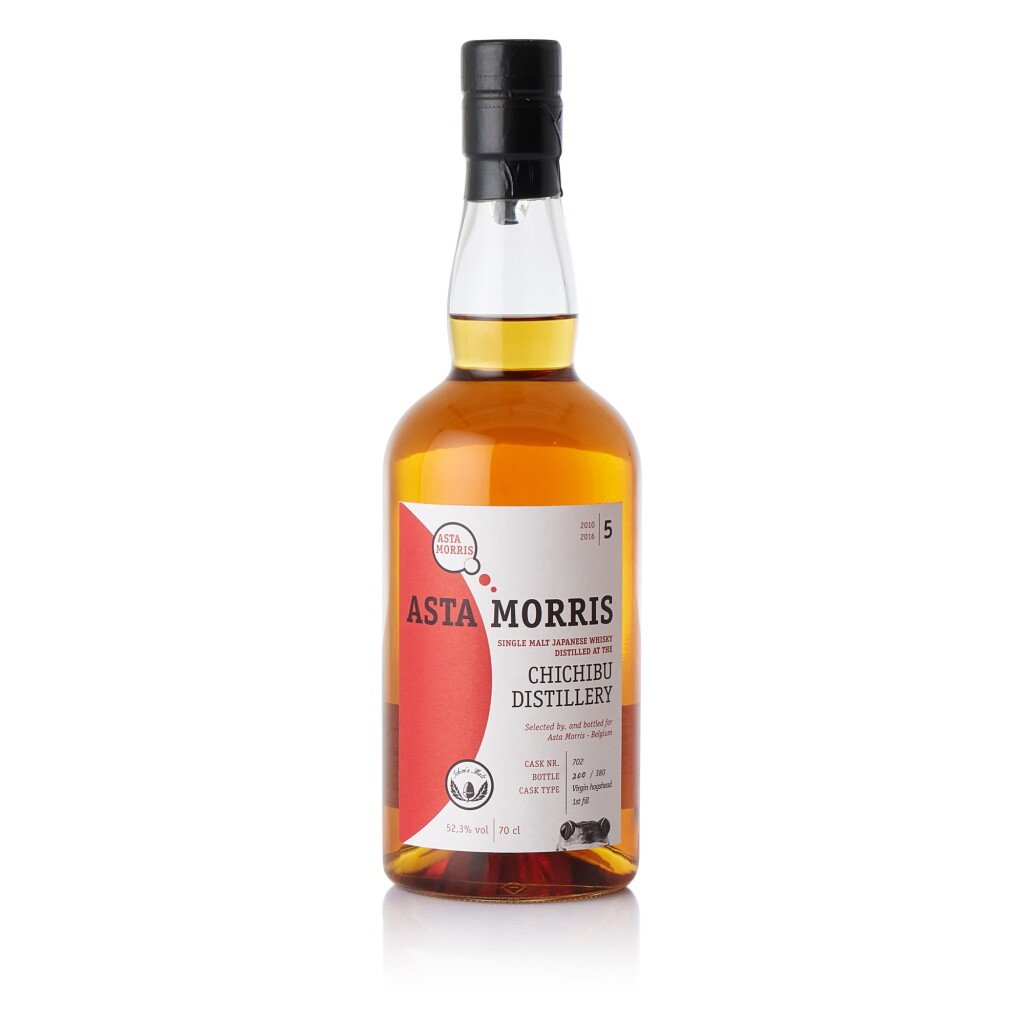 View full screen - View 1 of Lot 1317. 秩父 Ichiro's Malt Chichibu Asta Morris Cask #702 52.3 abv 2010 (1 BT70).