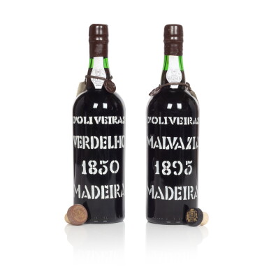 View full screen - View 1 of Lot 659. Madeira, Malvasia Reserva 1895 Pereira d’Oliveira (6 BT) .