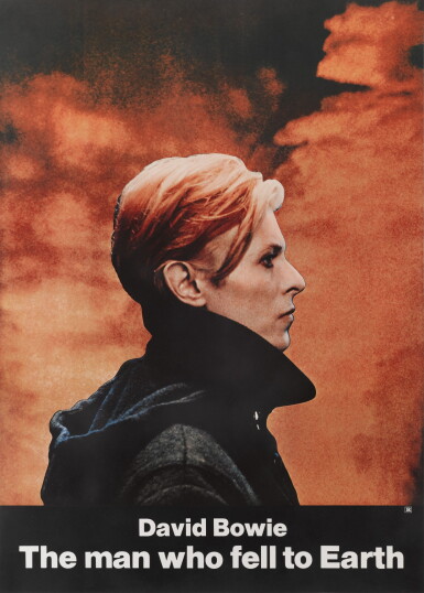 View full screen - View 1 of Lot 32. The Man Who Fell to Earth (1976), poster, US.