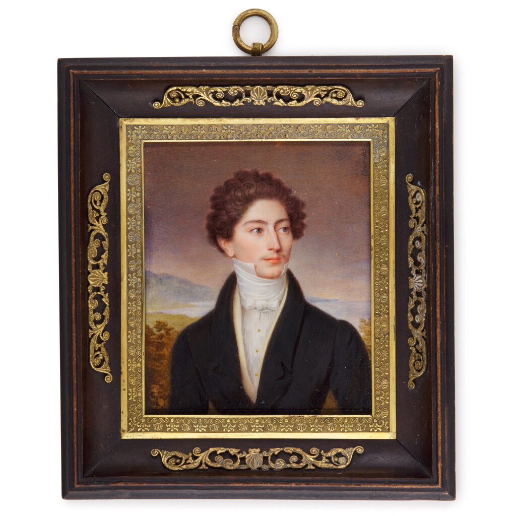 View full screen - View 1 of Lot 372. Portrait of a gentleman.