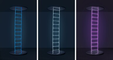 View full screen - View 1 of Lot 128. Ladder to Heaven.