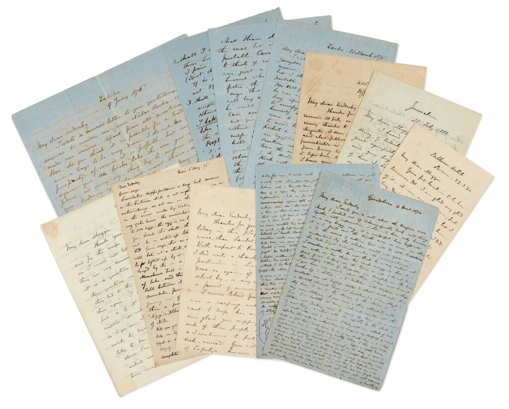 View full screen - View 1 of Lot 246. General C.G. Gordon | Nine autograph letters signed, to his brother and sister-in-law, 1874-83.