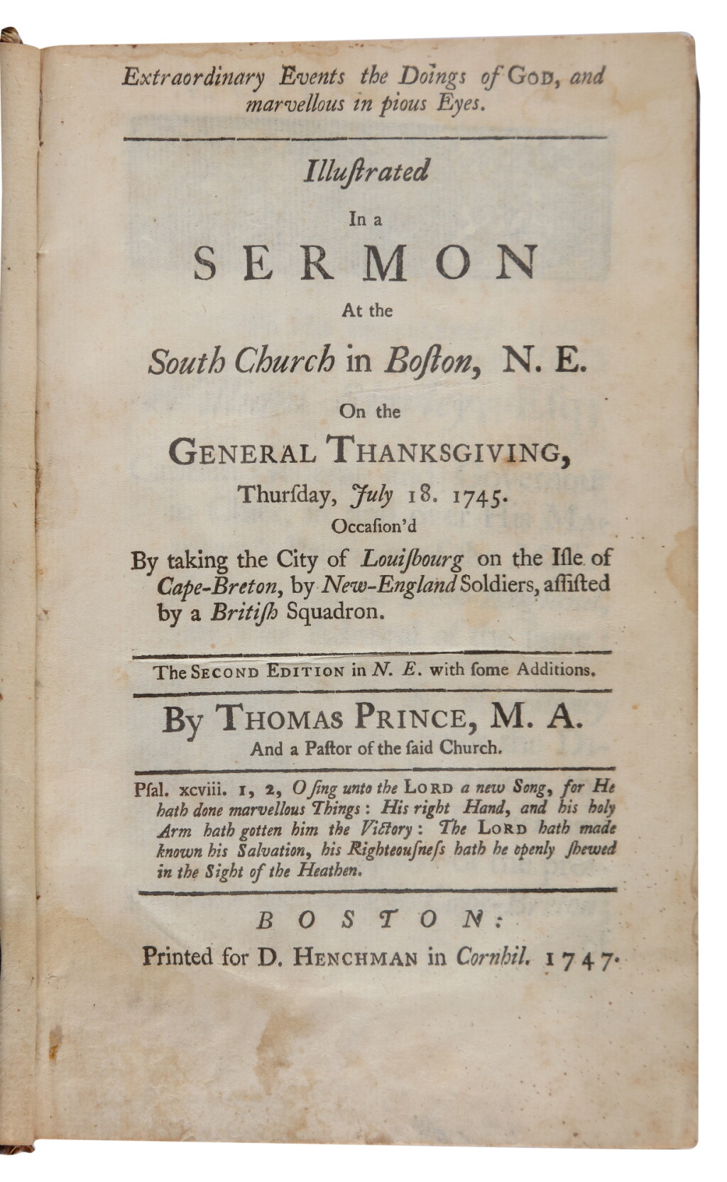 View full screen - View 1 of Lot 79. (Canada) | Sammelband of American sermons with Canadian themes.