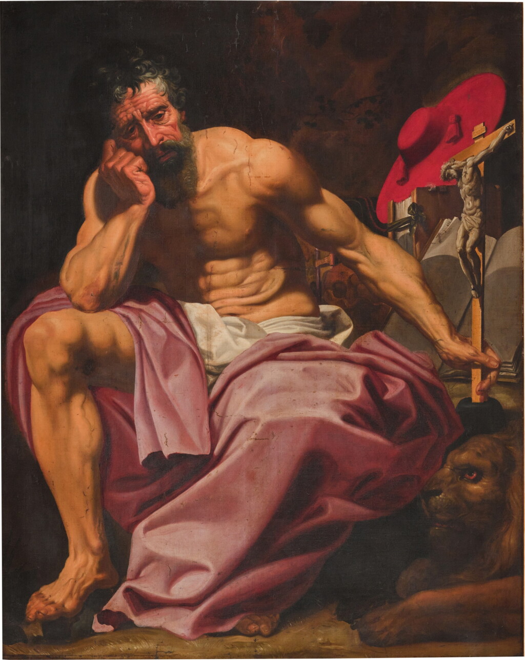 View full screen - View 1 of Lot 28. Saint Jerome.
