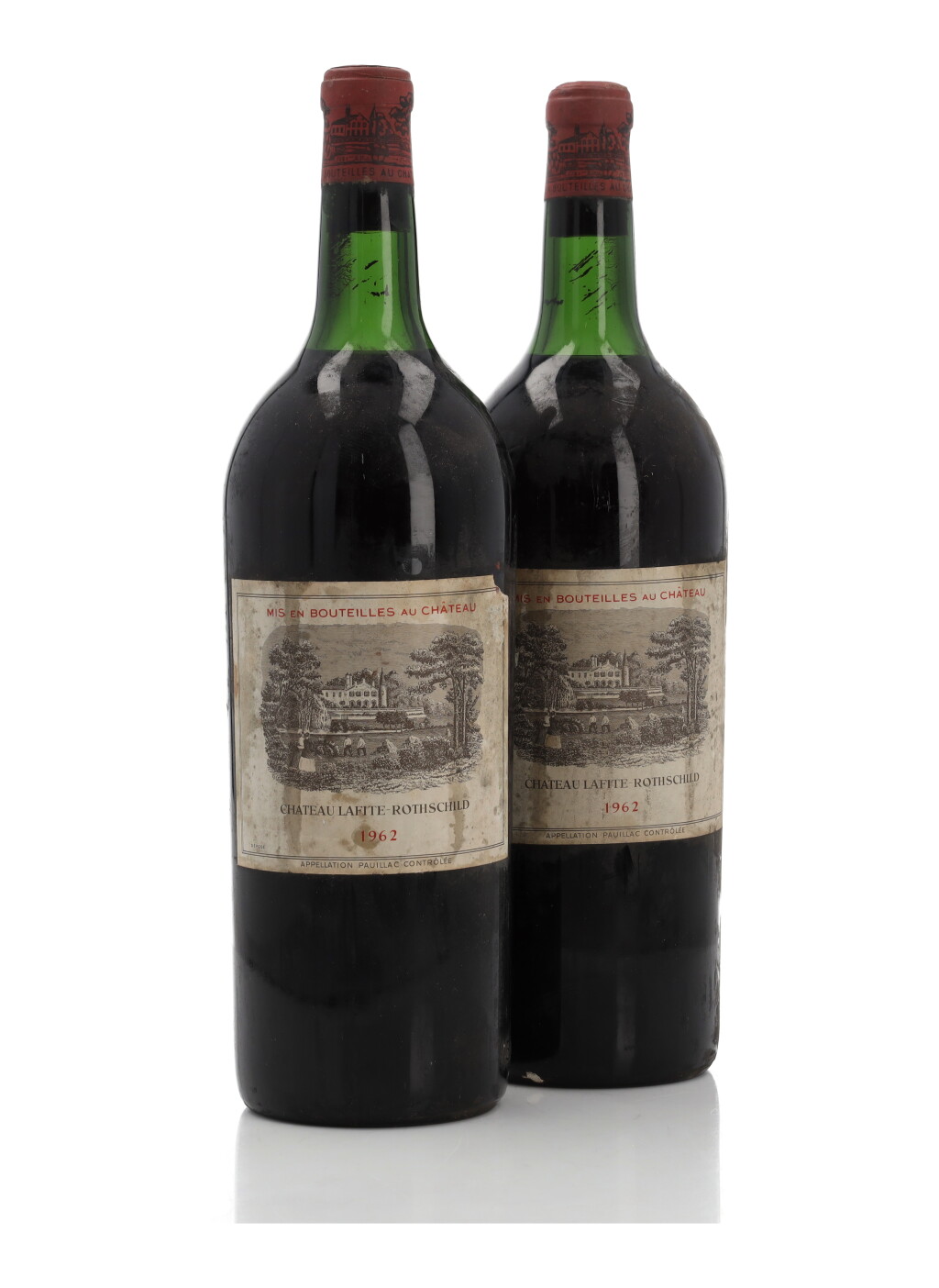 View full screen - View 1 of Lot 10. Château Lafite 1962 (3 MAG).