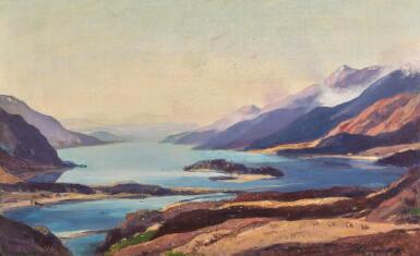 View full screen - View 1 of Lot 30. SIR DAVID YOUNG CAMERON, R.A., R.S.A., R.W.S. | LOCH SHIEL.