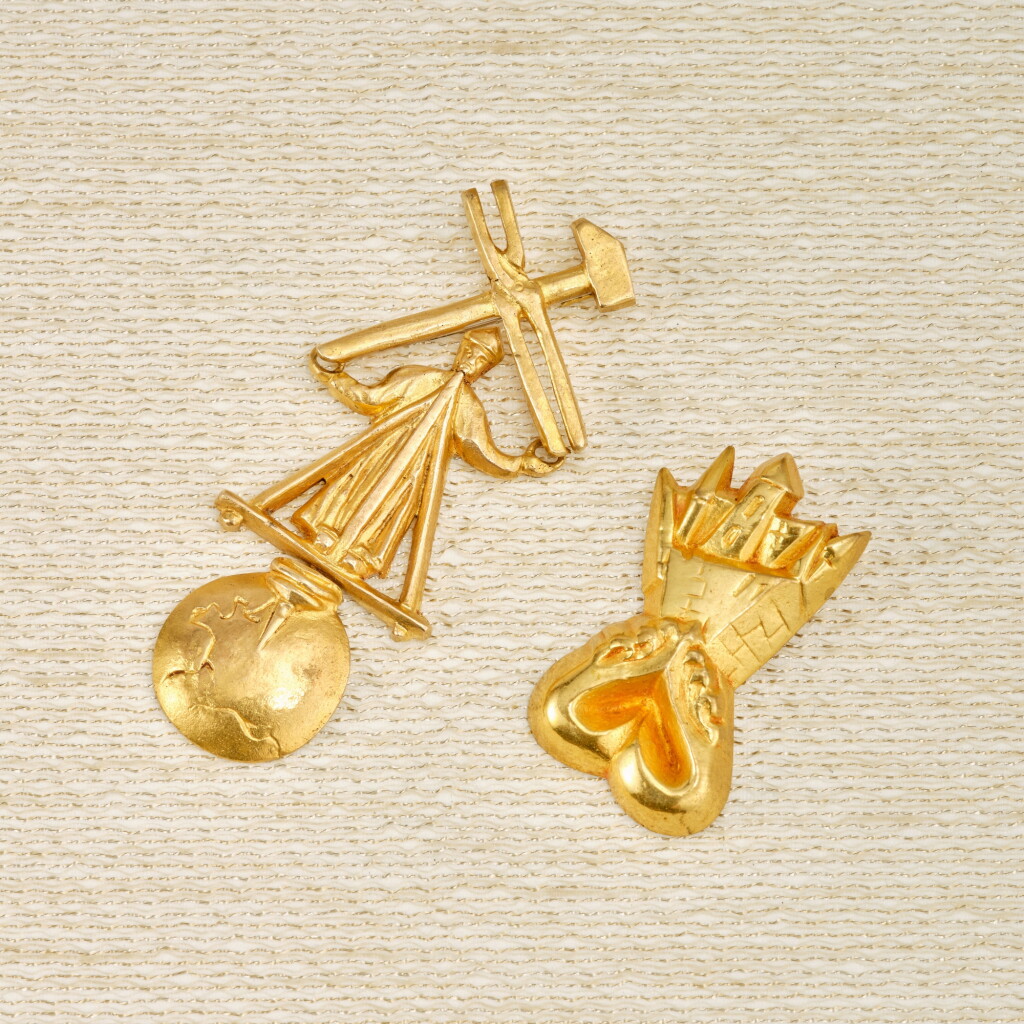 View full screen - View 1 of Lot 16. Two Brooches.