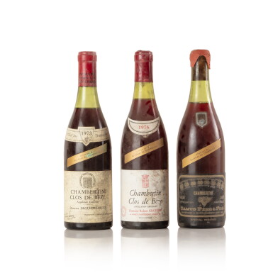 View full screen - View 1 of Lot 480. Chambertin from the 1970s (3 BT).