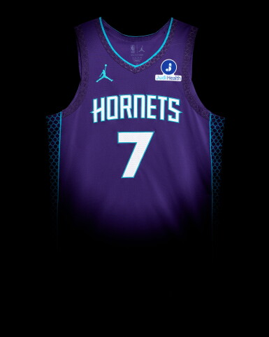 Kon Knueppel 'Rookie Year' Charlotte Hornets 2025-2026 Game Worn Statement Edition Jersey