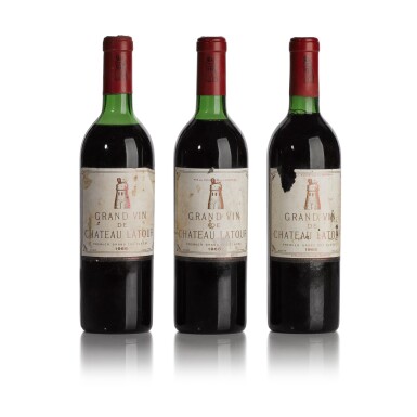 View full screen - View 1 of Lot 12. Château Latour 1966 (5 BT).