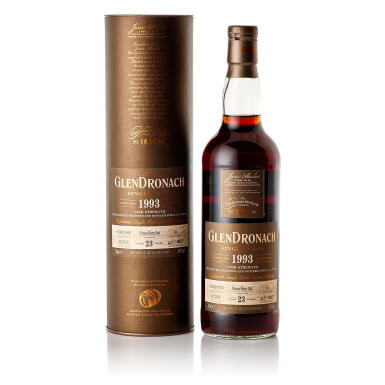 View full screen - View 1 of Lot 6588. Glendronach 23 Year Old Single Cask #41 for Drunken Choice & Drunken Master Taiwan 59.1 abv 1993 (1 BT70).