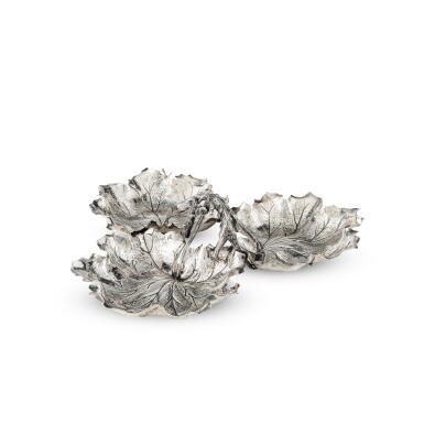 View full screen - View 1 of Lot 173. An Italian silver triple cup, by par Gianmaria Buccellati, 20th century.