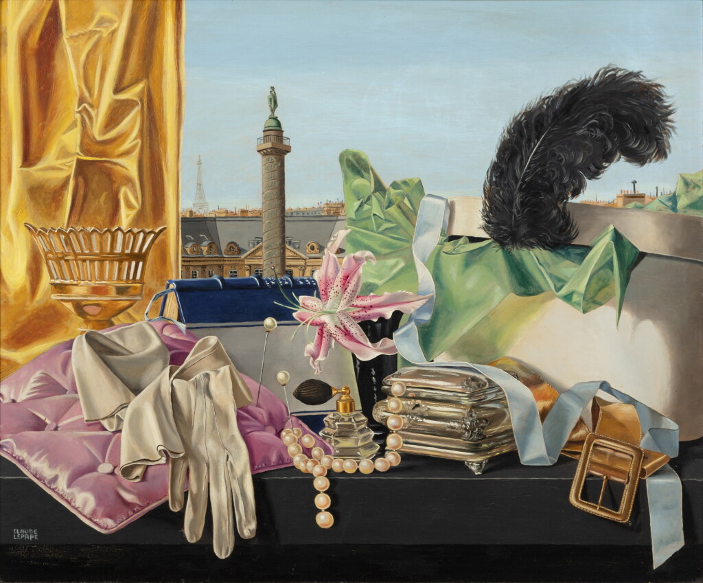 View full screen - View 1 of Lot 41. Still life with the place Vendôme | Nature morte devant la place Vendôme.