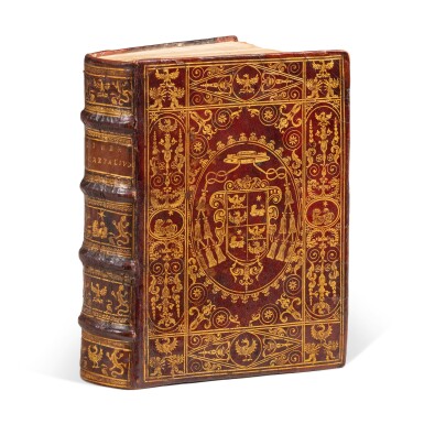 View full screen - View 1 of Lot 20. Liber Sextus... Venice, 1600. Rel. aux armes de Scipion Caffarelli Borghese exécutée par Soresini..