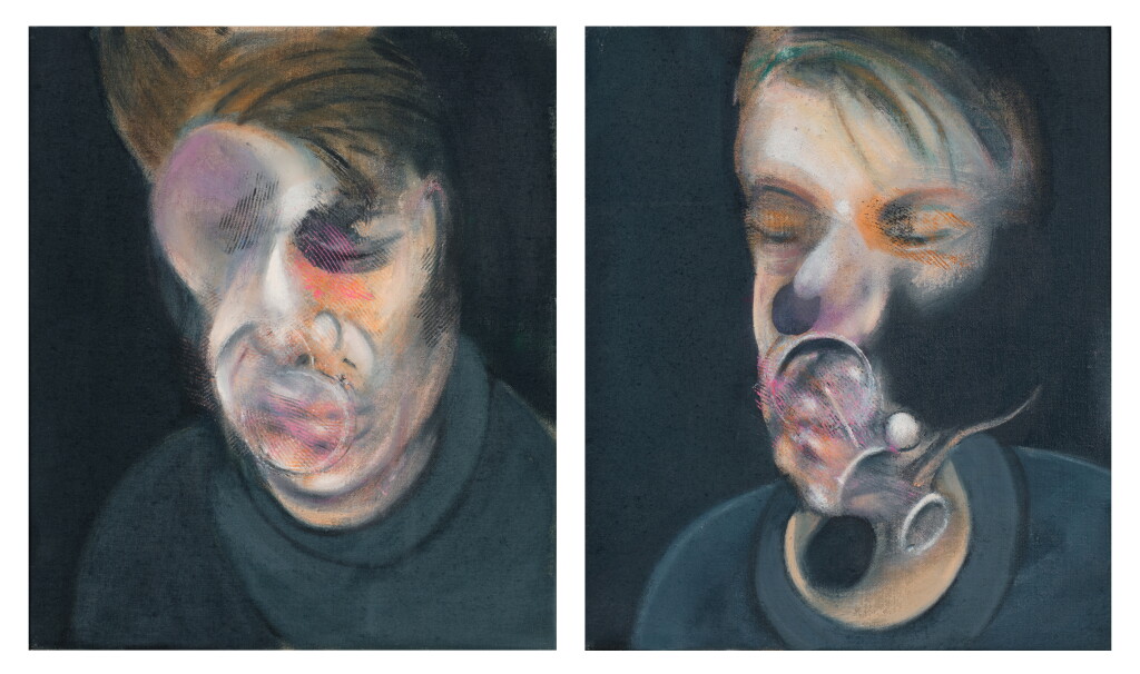 View full screen - View 1 of Lot 19. Two Studies for Self-Portrait.