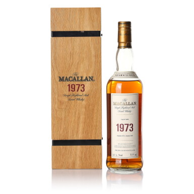 View full screen - View 1 of Lot 8009. The Macallan Fine Rare 30 Year Old 60.6 abv 1973 (1 BT75).