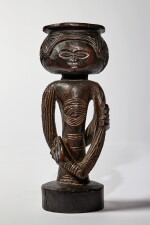Kuba-Dengese or Mbuun Figural Cup, Democratic Republic of the Congo