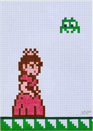 View full screen - View 1 of Lot 3. Princess Peach + SI | 碧姬公主 + SI.