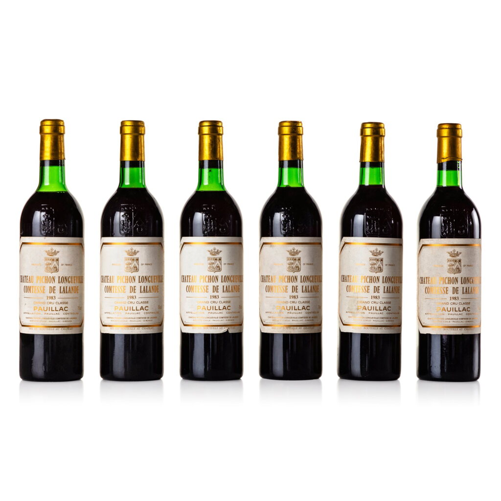 View full screen - View 1 of Lot 397. Château Pichon Longueville, Lalande 1983 (12 BT).