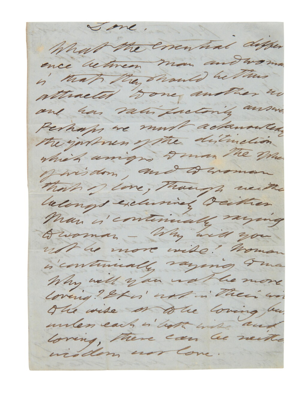 全萤幕检视 - 查看167Thoreau, Henry David | An essay fragment sent to Harrison Gray Otis Blake的1