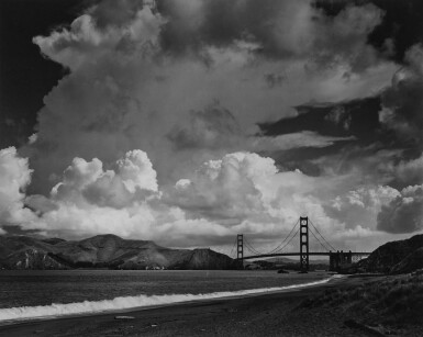 View full screen - View 1 of Lot 80. 'The Golden Gate Bridge from Baker Beach, San Francisco'.