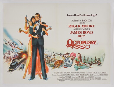 View full screen - View 1 of Lot 186. Octopussy (1983), Poster, British .