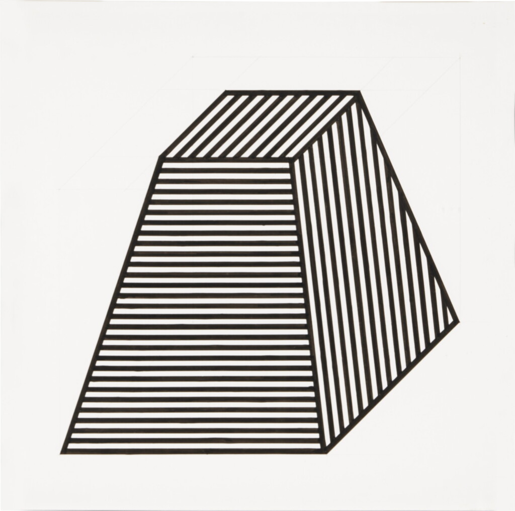 View full screen - View 1 of Lot 299. Form Derived from a Cube (Drawing No. 3).
