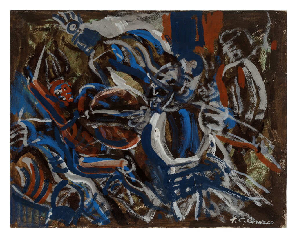 View full screen - View 1 of Lot 690. Combate 44, from "Los Teules" (La conquista de México) .