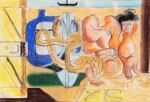 LE CORBUSIER | FEMME ÉTENDUE SUR LA PLAGE, BASSIN D'ARCACHON