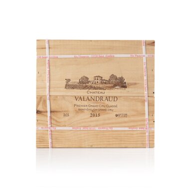 View full screen - View 1 of Lot 260. Château Valandraud 2015 (6 MAG).