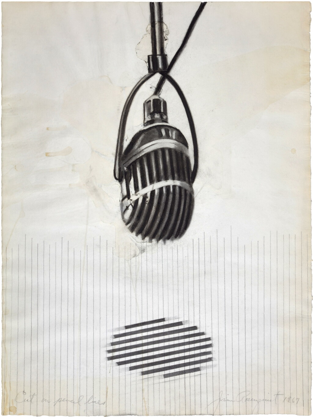 View full screen - View 1 of Lot 110. Untitled (Cut on Pencil Lines).