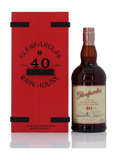 View full screen - View 1 of Lot 173. Glenfarclas 40 Year Old Warehouse Edition 43.0 abv NV (1 Bottle 75cl).
