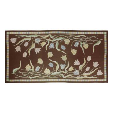 View full screen - View 1 of Lot 53. "Tulipes" Rug.