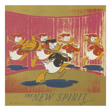 View full screen - View 1 of Lot 22. ANDY WARHOL | THE NEW SPIRIT (DONALD DUCK) (F. & S. II.357).