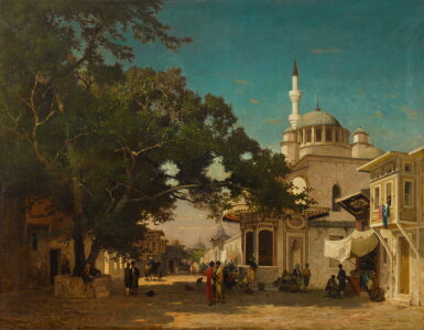 View full screen - View 1 of Lot 12. The Fountain of Sultan Abdül Hamid I, Constantinople.