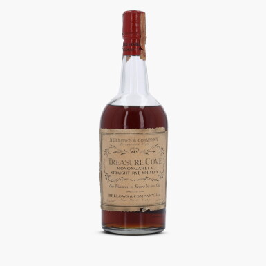 View full screen - View 1 of Lot 2556. Treasure Cove Monongahela Straight Rye 8 Year Old 92 Proof 1916 (1 Bottle Quart).