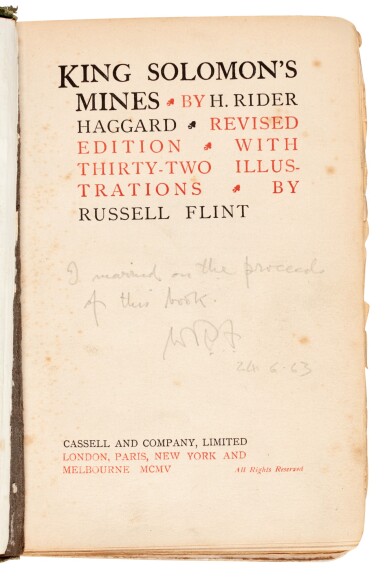 View full screen - View 1 of Lot 149. RUSSELL FLINT | Works illustrated by Flint (63 vol.).