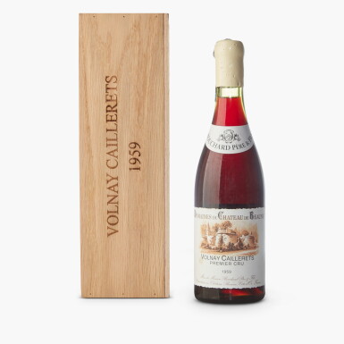 View full screen - View 1 of Lot 269. Volnay Caillerets, Ancienne Cuvée Carnot 1959 Bouchard Père et Fils (3 BT).