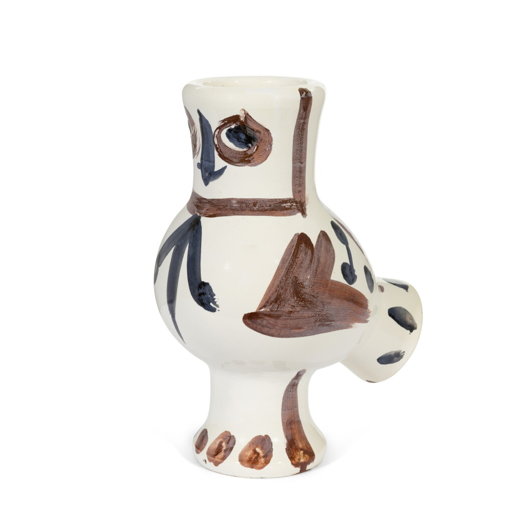 View full screen - View 1 of Lot 164. PABLO PICASSO | CHOUETTE AUX TACHES (A. R. 120).
