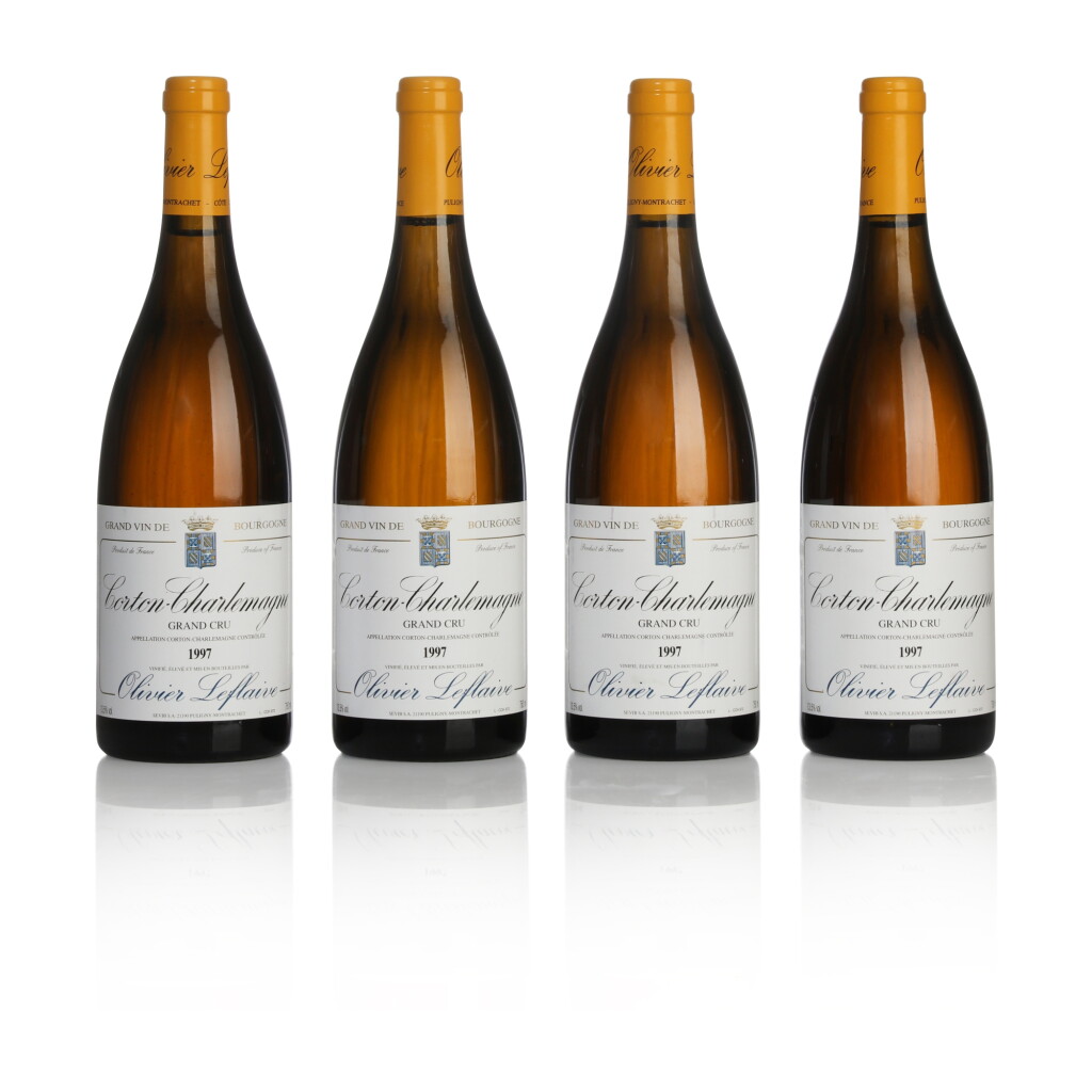 View full screen - View 1 of Lot 43. Corton Charlemagne 1997 Olivier Leflaive (8 BT).