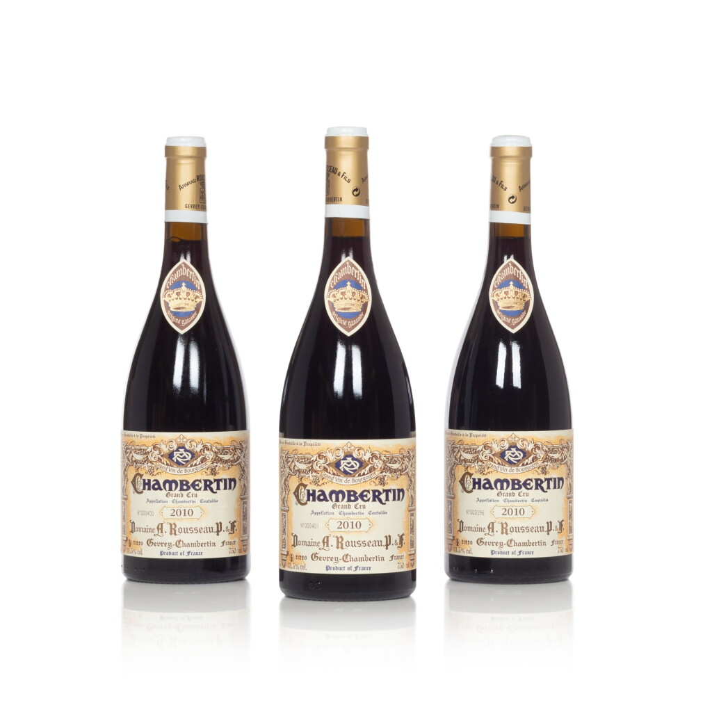 View full screen - View 1 of Lot 8075. Chambertin 2010 Domaine Armand Rousseau (3 BT).