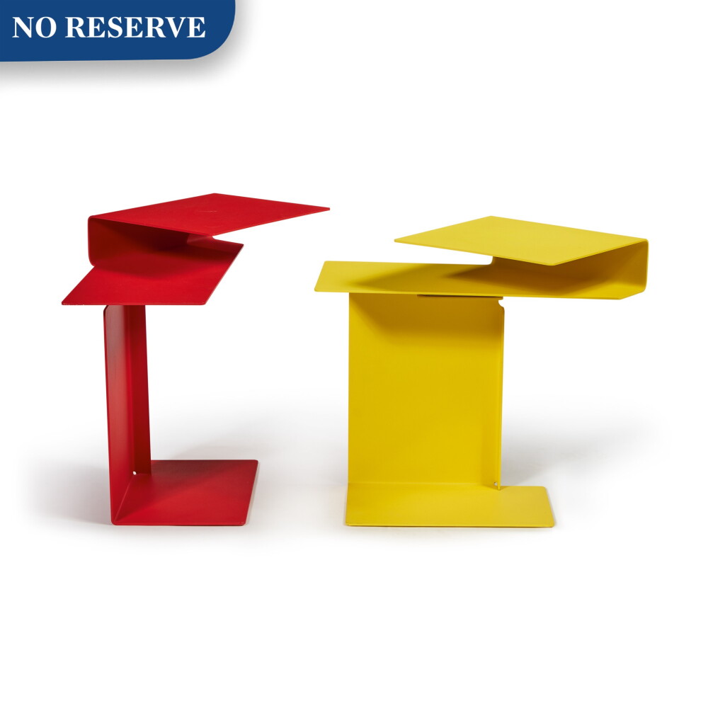 View full screen - View 1 of Lot 282. Pair of "Diana E" Side Tables.