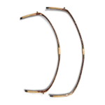 Two Manchurian archer's bows, Qing dynasty | 清 滿洲弓一組兩件