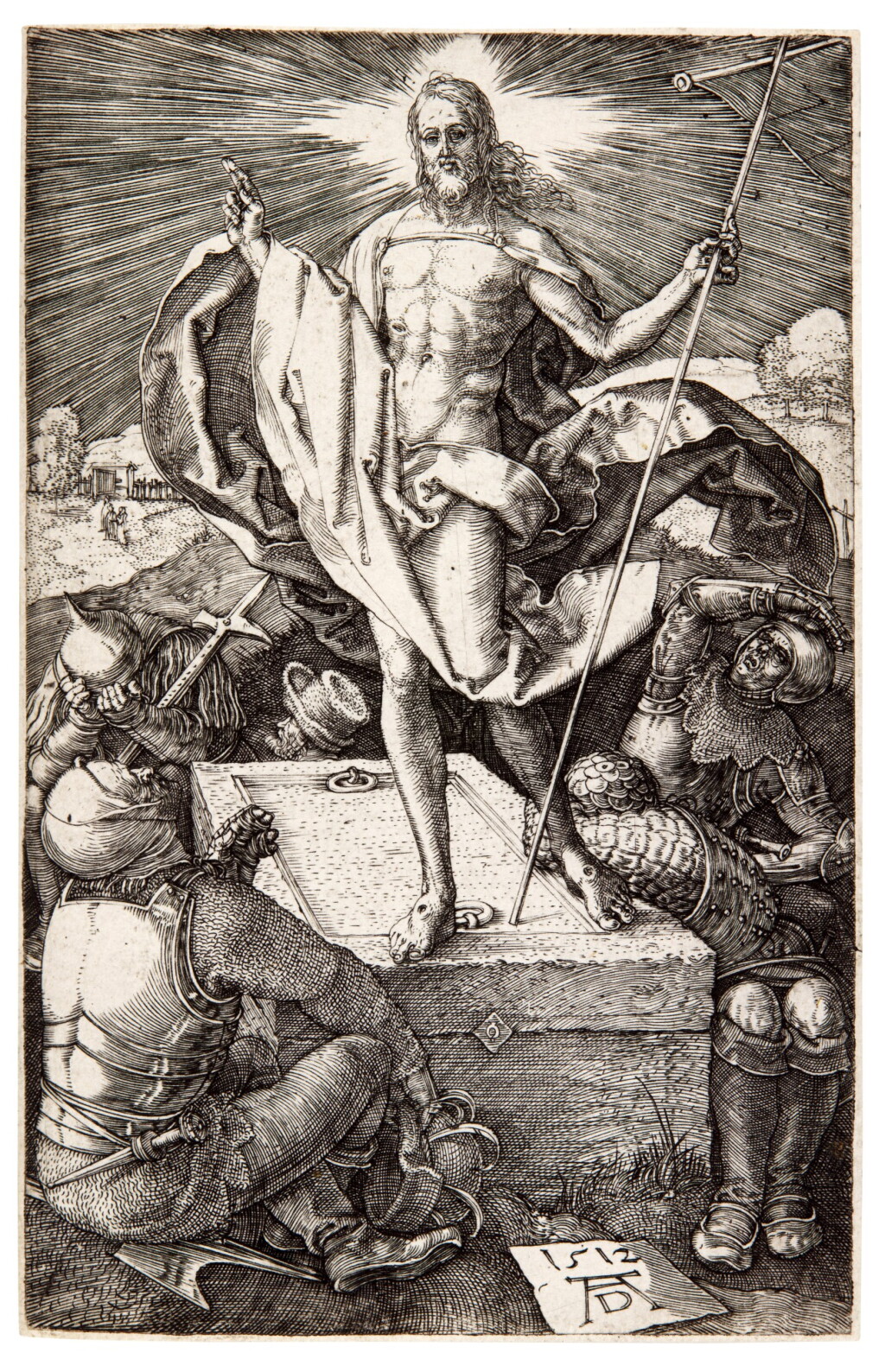 View full screen - View 1 of Lot 11. Resurrection (B., M., Holl. 17).