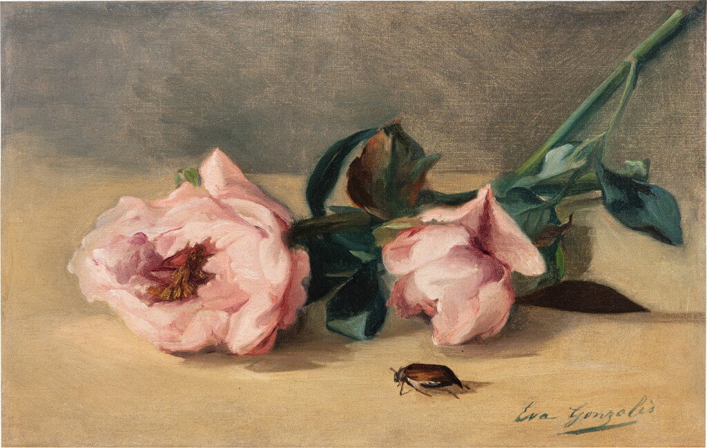 View full screen - View 1 of Lot 271. Les pivoines et le hanneton.