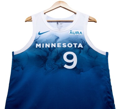 View full screen - View 1 of Lot 17. Nickeil Alexander-Walker Minnesota Timberwolves 2023-2024 In-Season Tournament Game Worn City Edition Jersey .