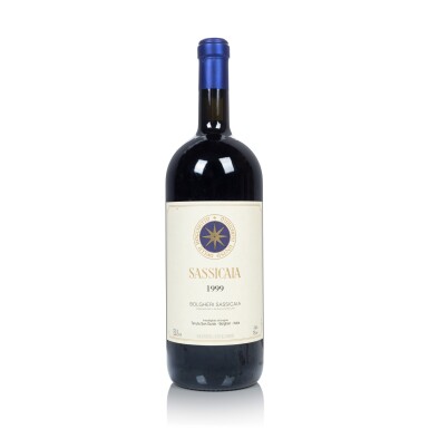 View full screen - View 1 of Lot 4. Sassicaia 1999 (1 MAG).