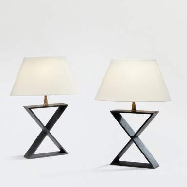 View full screen - View 1 of Lot 98. Pair of Table Lamps.